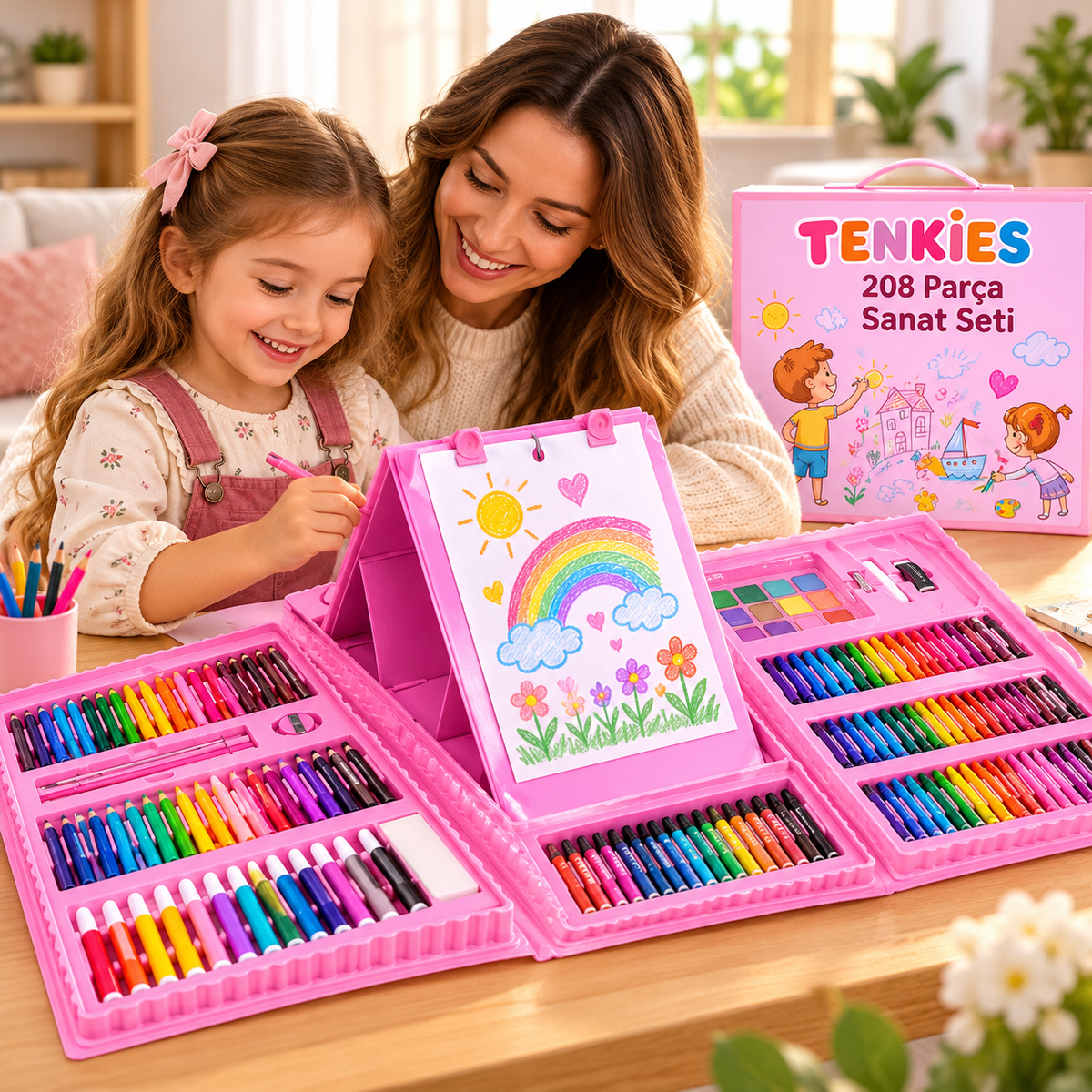 TENKİES Çocuk Sanat Ve Resim Seti