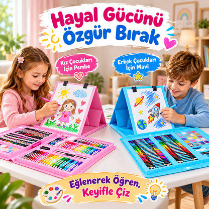 TENKİES Çocuk Sanat Ve Resim Seti