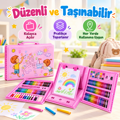 TENKİES Çocuk Sanat Ve Resim Seti