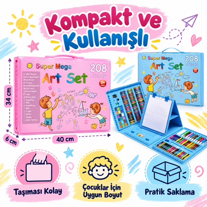 TENKİES Çocuk Sanat Ve Resim Seti