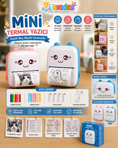 Tenkies Mini Termal Yazıcı