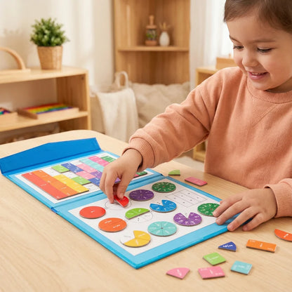 Montessori Manyetik Kesir Öğrenme Seti